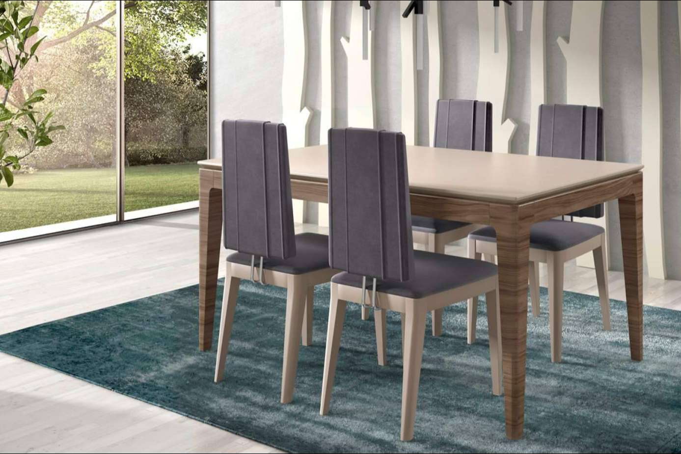 Las mesas de comedor de madera de Monrabal Chirivella