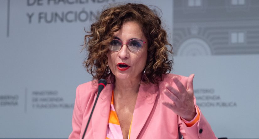 María Jesús Montero, ministra de Hacienda, encargada de gestionar el IRPF 2021