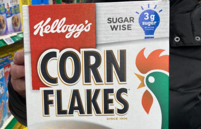 Kellog's se anuncia como bajos en azúcar en Canadá