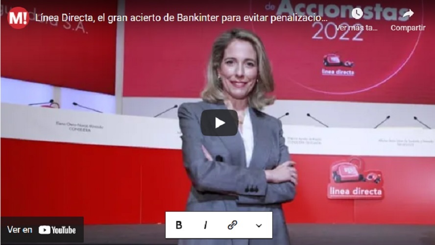 Línea Directa, el gran acierto de Bankinter para evitar penalizaciones