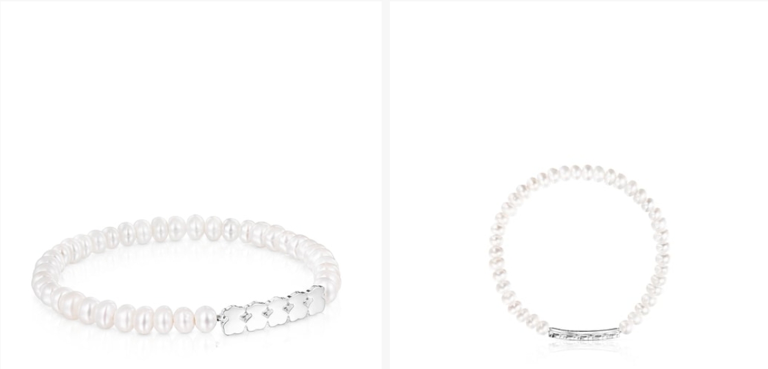 pulsera de perlas