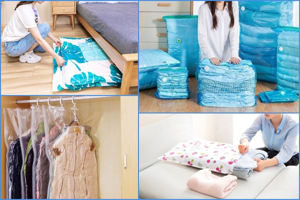 Bolsas de almacenamiento al vacío de Aliexpress perfectas para hacer el cambio de armario de forma rápida y sencilla