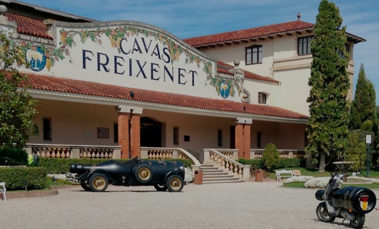 Bodegas de Freixenet en Sant Sadurní