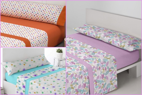 Los juegos de sábanas A TODO COLOR de Aliexpress perfectas para el verano