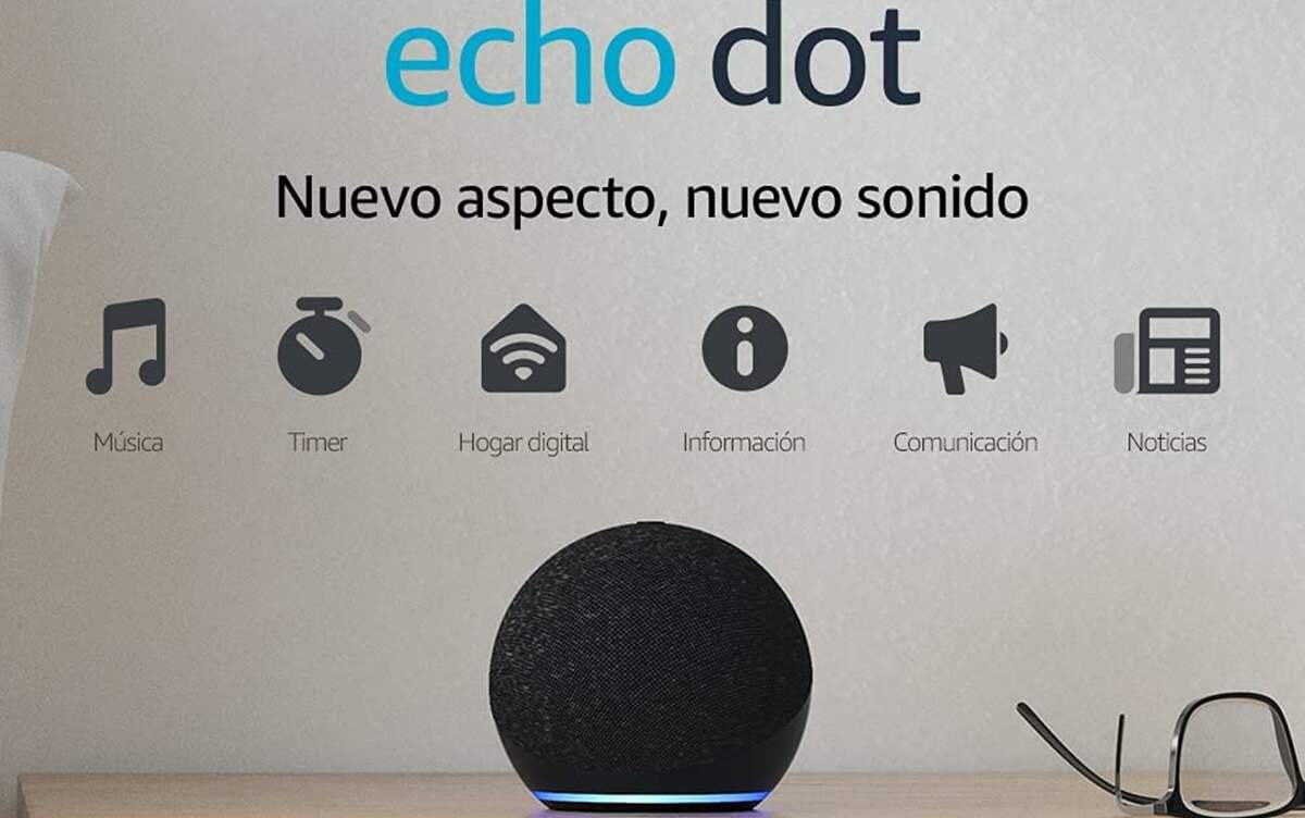 Amazon: mejores ofertas en Echo Dot  para que tengas tu casa a al última