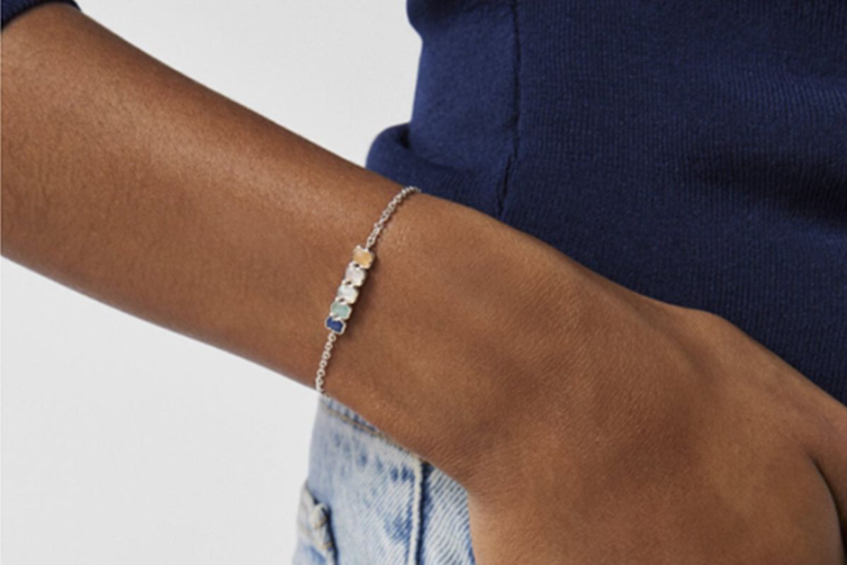 Amazon: la pulsera de plata y gemas de colores de TOUS y otras joyas que amarás
