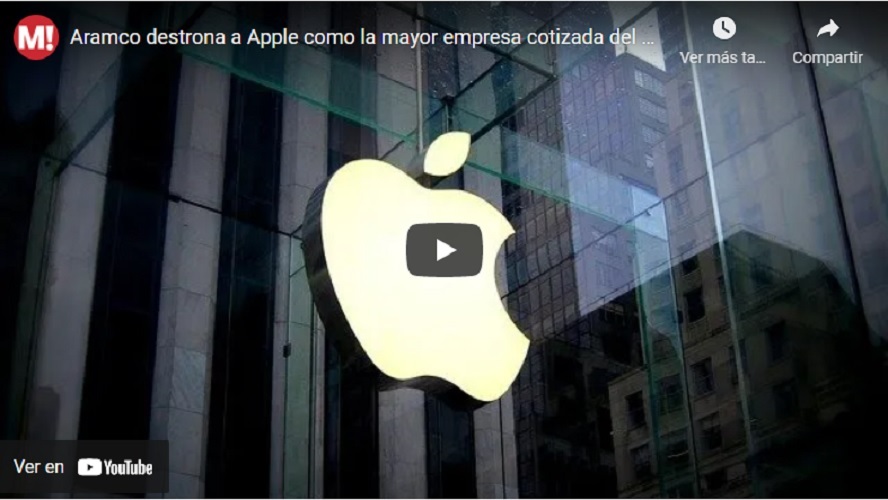 Aramco destrona a Apple como la mayor empresa cotizada del mundo