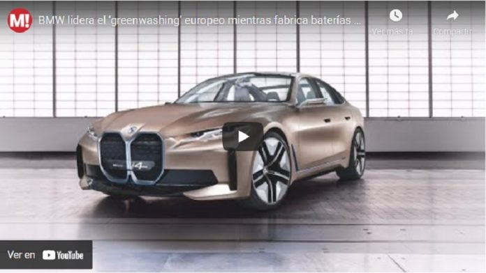 bmw-greenwashing-baterias-verdes-BMW cambia sus coches por Teslas y usará gemelos digitales para producir mejor