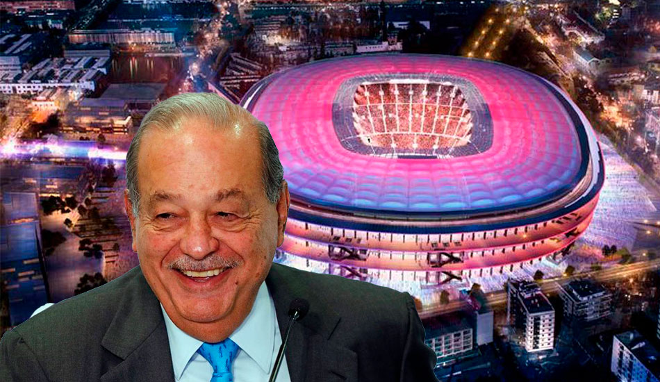 Slim descarrilla a Acciona en la lucha por las obras del Camp Nou