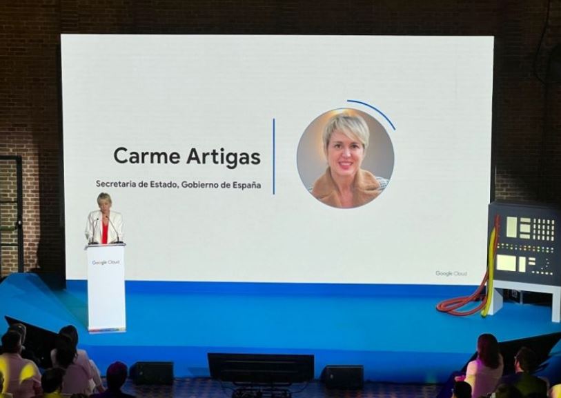 Carme Artigas señala a Google y Minsait como clave en la democratización del dato
