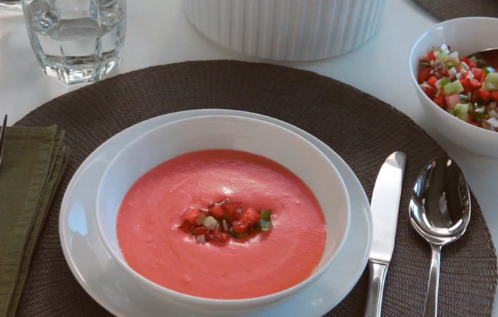 Este gazpacho de fresas está mucho más rico que el tradicional 7 Merca2.es gazpacho de fresas grande Merca2.es