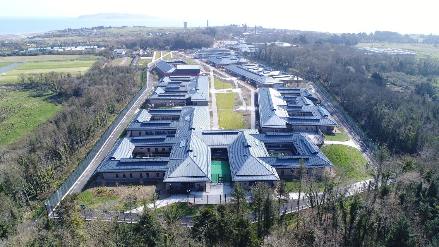 National Forensic Mental Health Hospital de Portrane (Irlanda), con certificado sostenible BREEAM Very Good