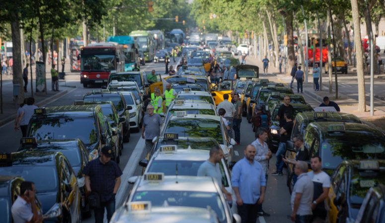 huelga taxi barcelona Merca2.es