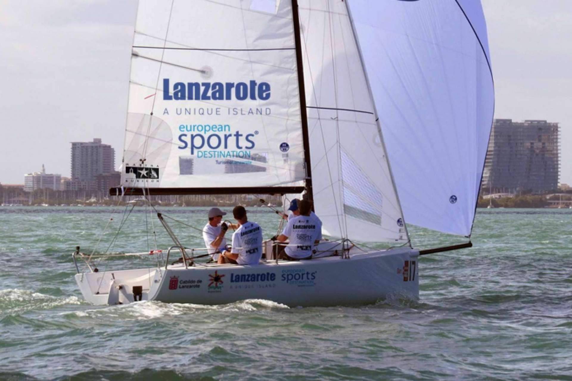 Lanzarote vuelve con muchas ganas a la Liga Europea de Vela