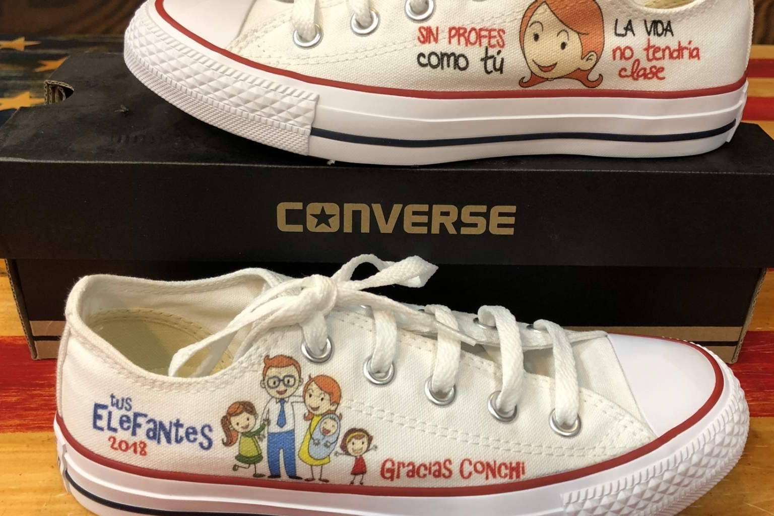 AMM Aerografía diseña zapatillas personalizadas para plasmar la identidad de quien las lleve