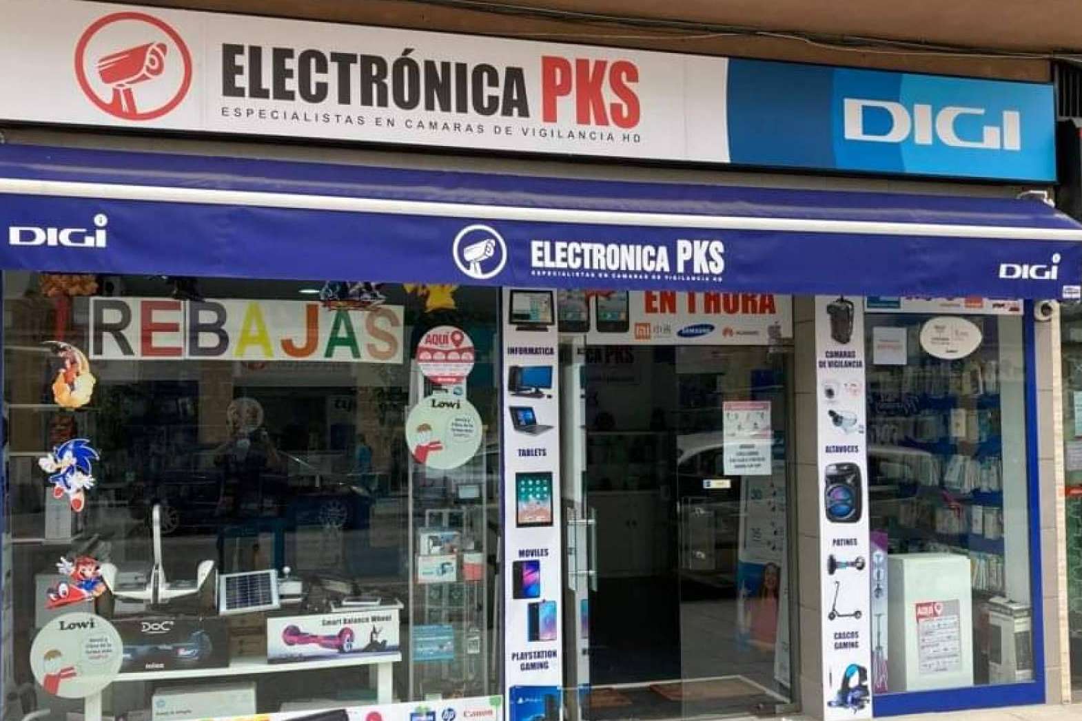 Electrónica PKS es una compañía encargada de la instalación de cámaras de vigilancia Sevilla