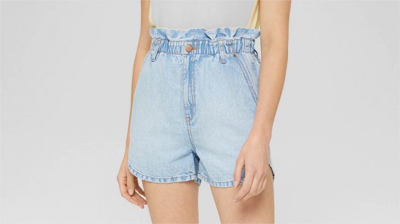 short vaquero cintura elastica edc