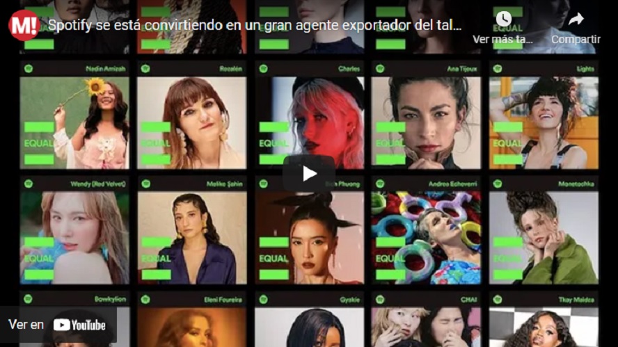 Spotify se está convirtiendo en un gran agente exportador del talento femenino español