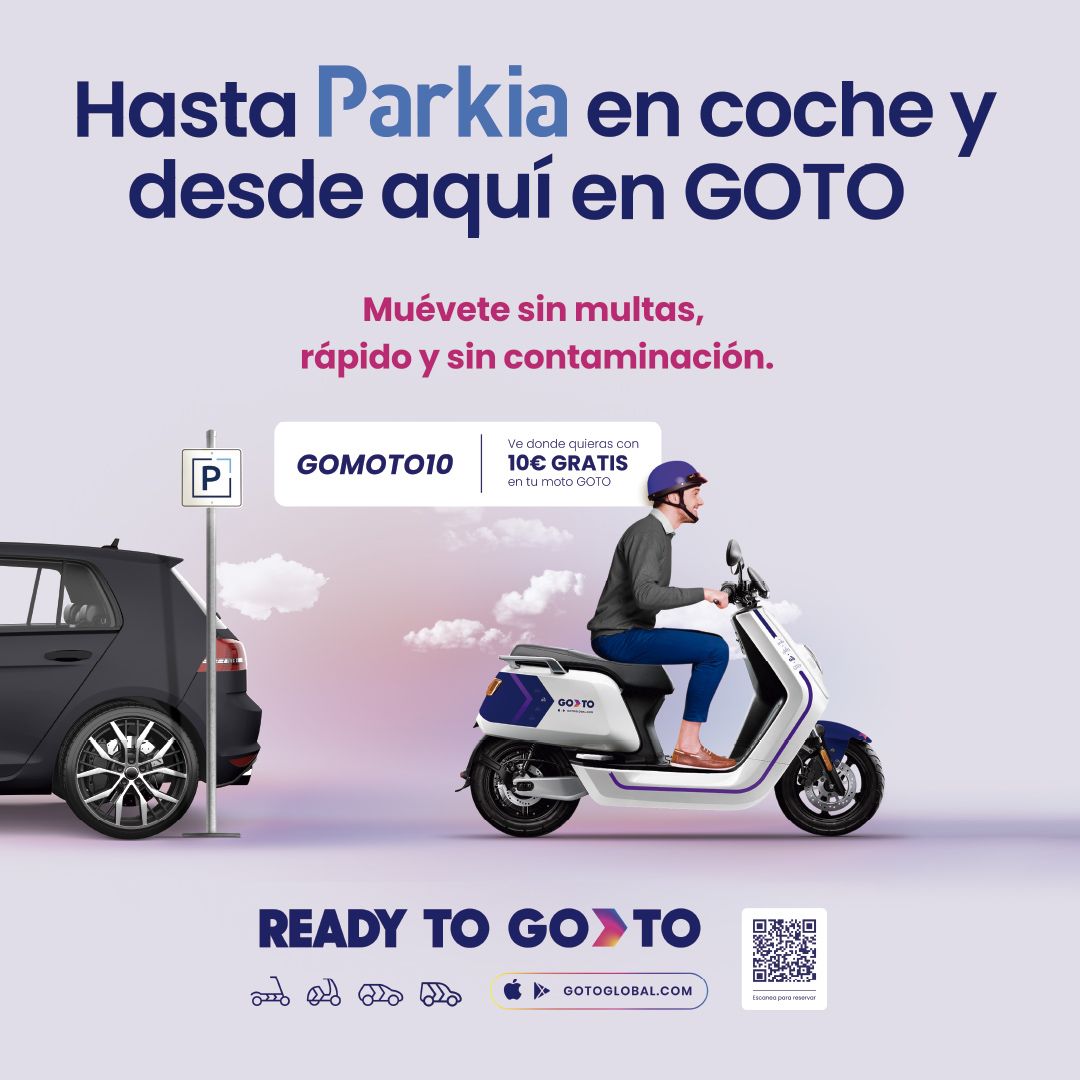 Parkia y GoTo vuelven a apostar por la #movilidad sostenible y las #SmartCities