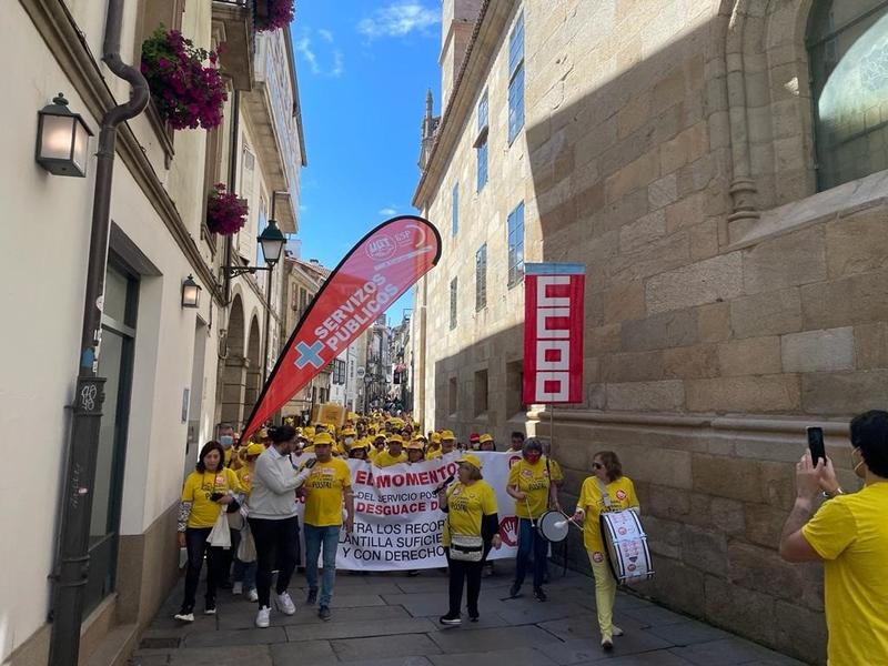 Correos cifra en un 13,4% el seguimiento de la huelga de UGT y CC.OO.