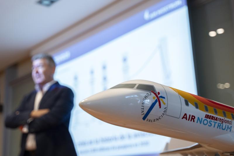 Air Nostrum reduce sus pérdidas un 95% en 2021 y subraya su «solvencia» tras el préstamo de la SEPI