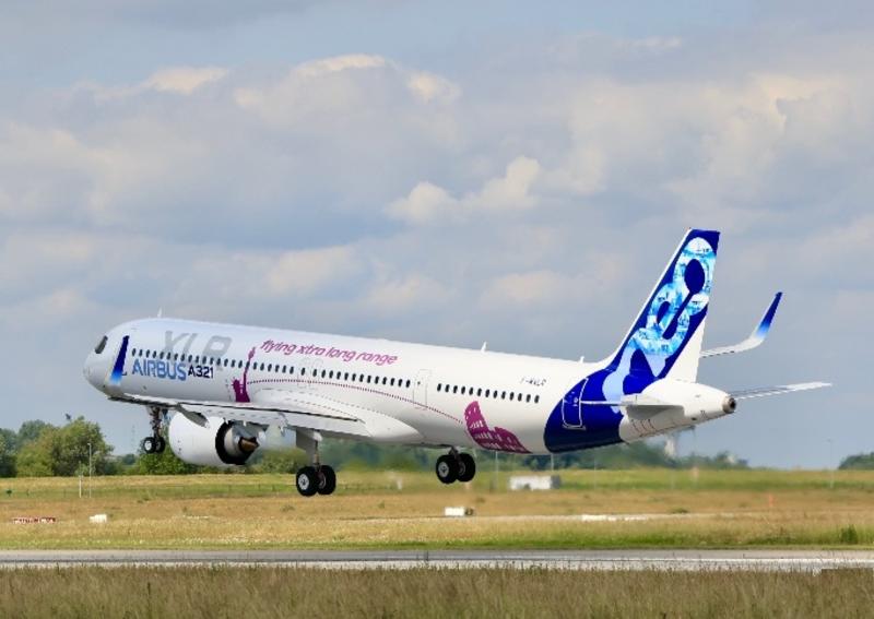 Airbus prueba por primera vez el avión de largo radio A321XLR