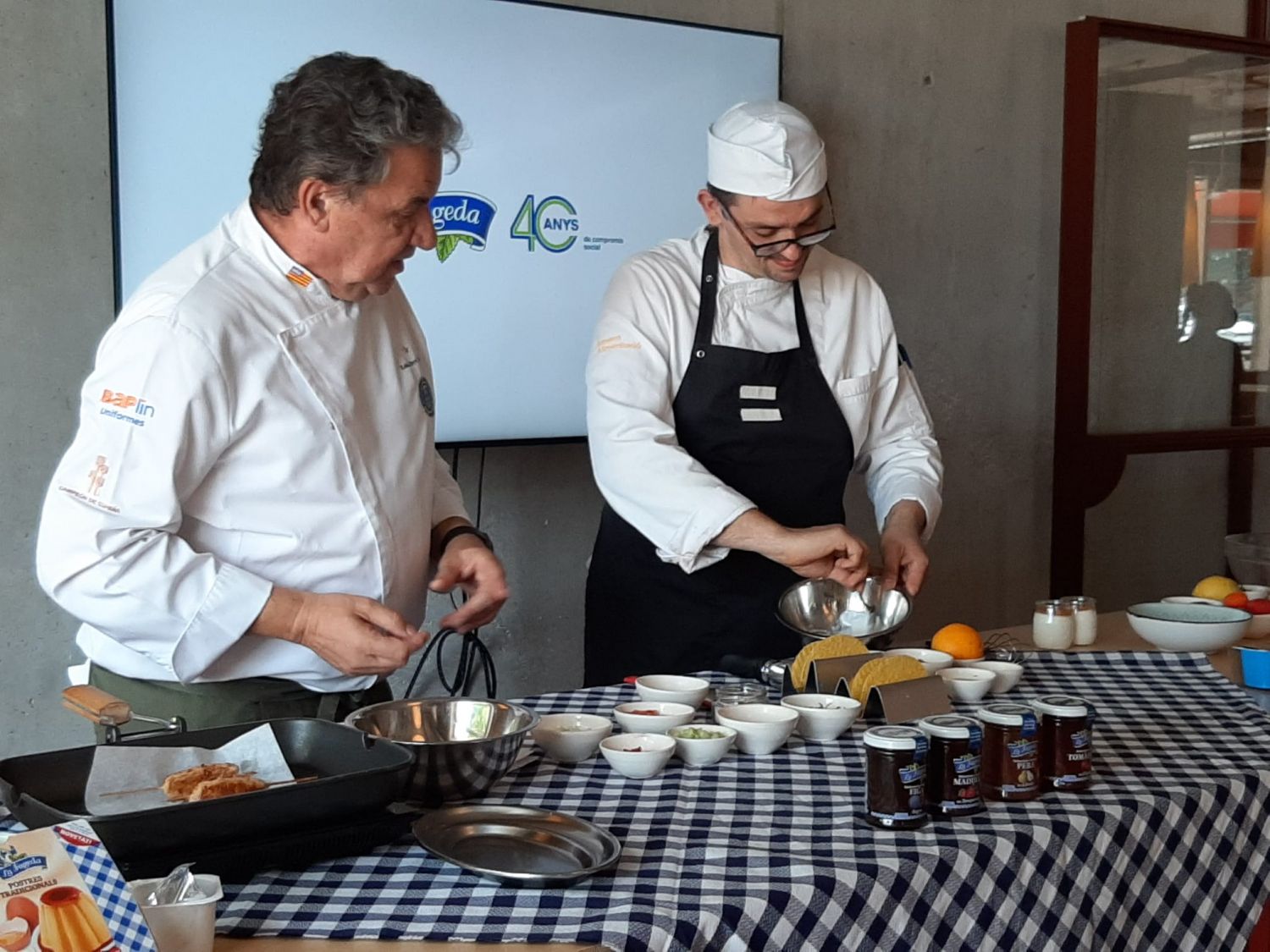Esment Fundació incorpora recetas del chef estrella Michelin Koldo Royo