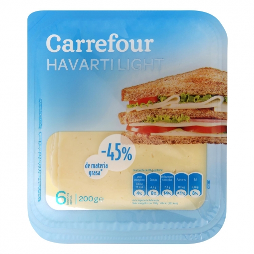 Carrefour havarti light Merca2.es