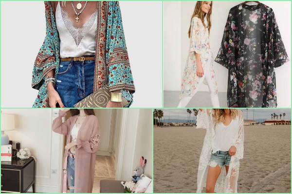 El Kimono más bonito para ir a la playa es de estampado floral y solo cuesta 12,43 euros en Aliexpress