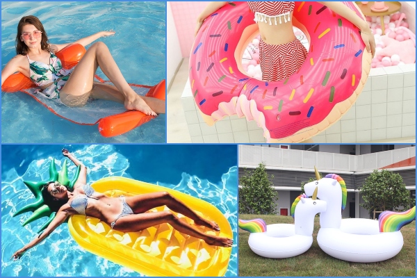 Los flotadores y colchonetas más divertidos de Aliexpress para estrenar la temporada de piscina 