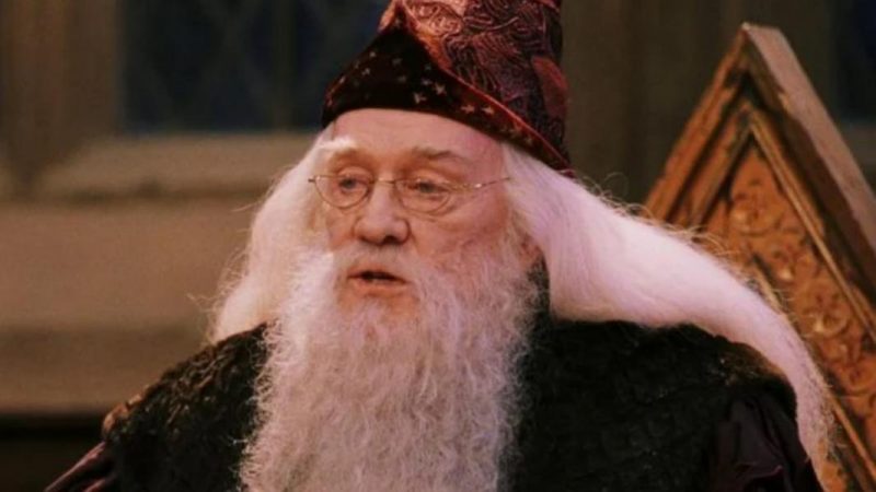 Richard Harris en Harry Potter