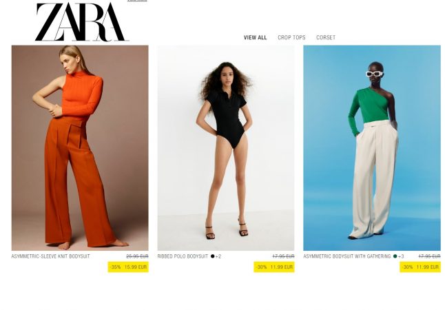 Qué prendas tendrá en descuento Zara