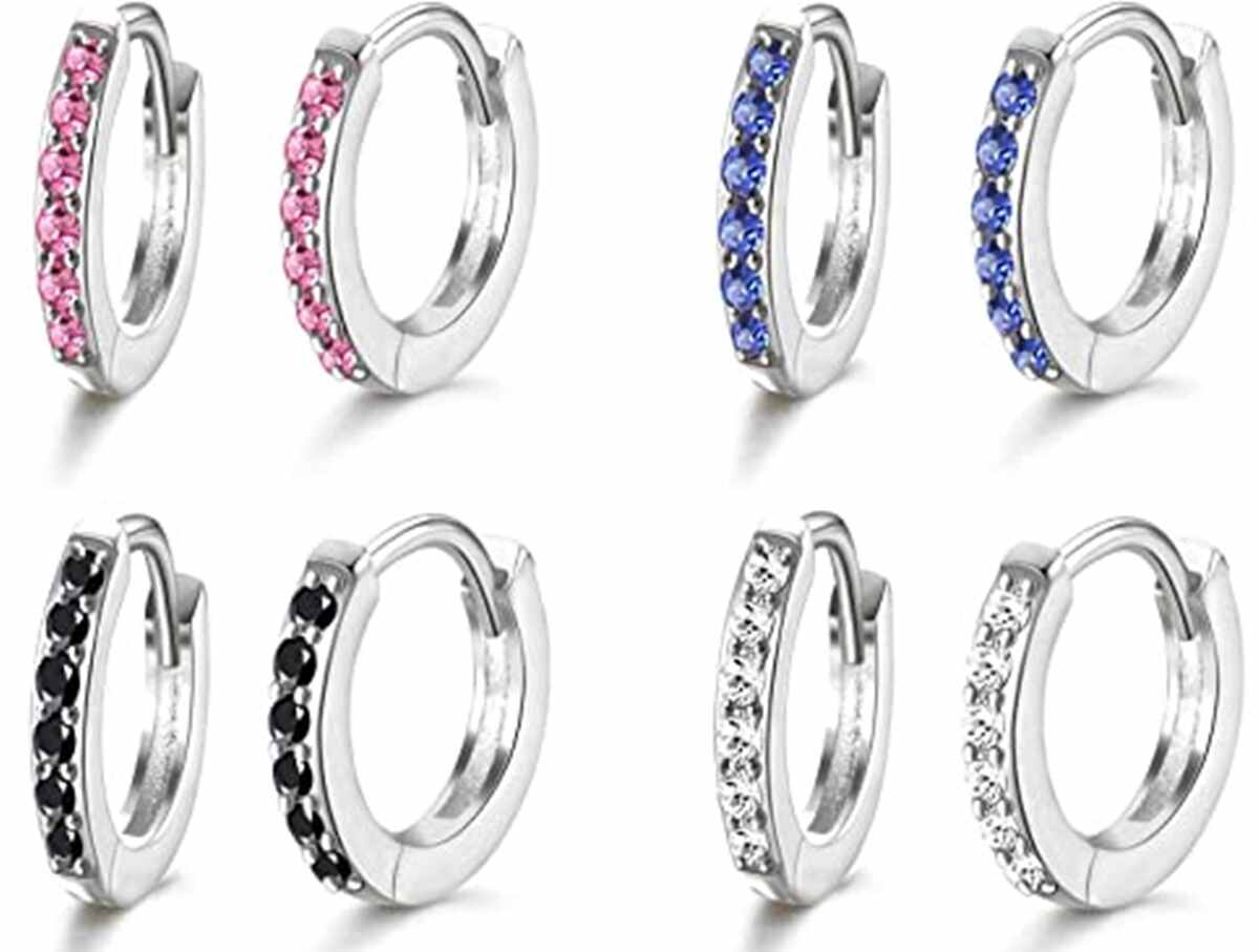 Bonitos, multicolores y de plata: Los pendientes  hipoalérgenicos por 18,99 euros en Amazon que son tendencia esta temporada
