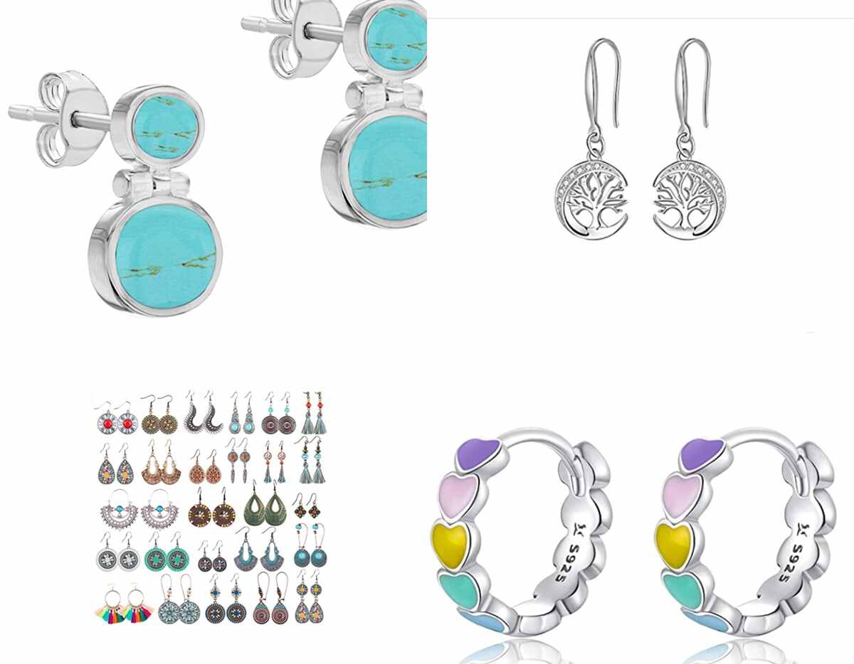 De plata, coloridos e hipoalergénicos: los pendientes que amarás llevar a diario solo cuestan 18,99€ en Amazon