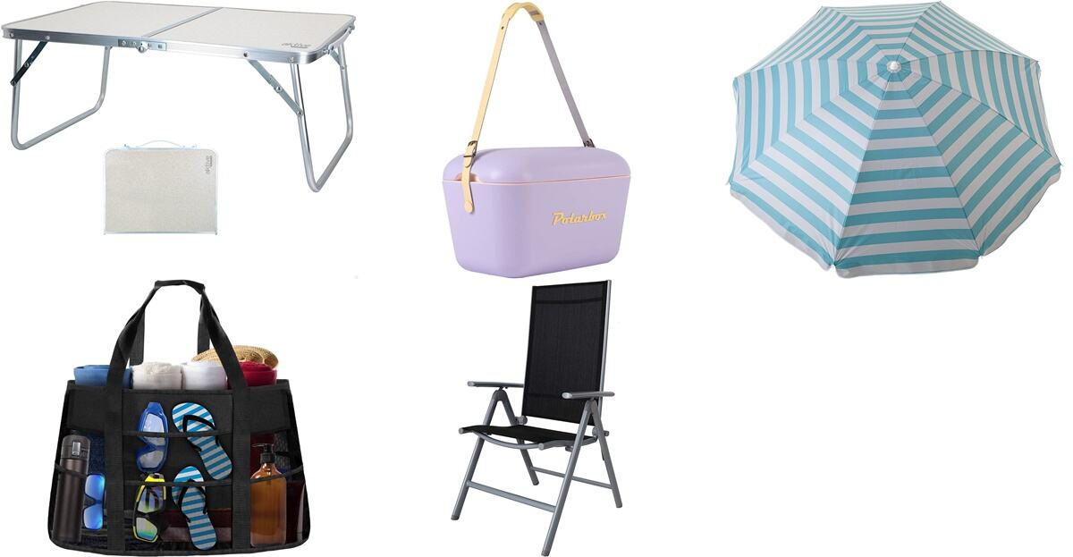 Sombrillas, toallas y más artículos de playa de Amazon que son auténticos chollazos