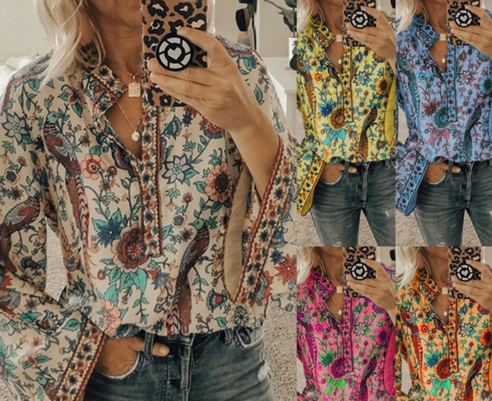 blusa corto boho