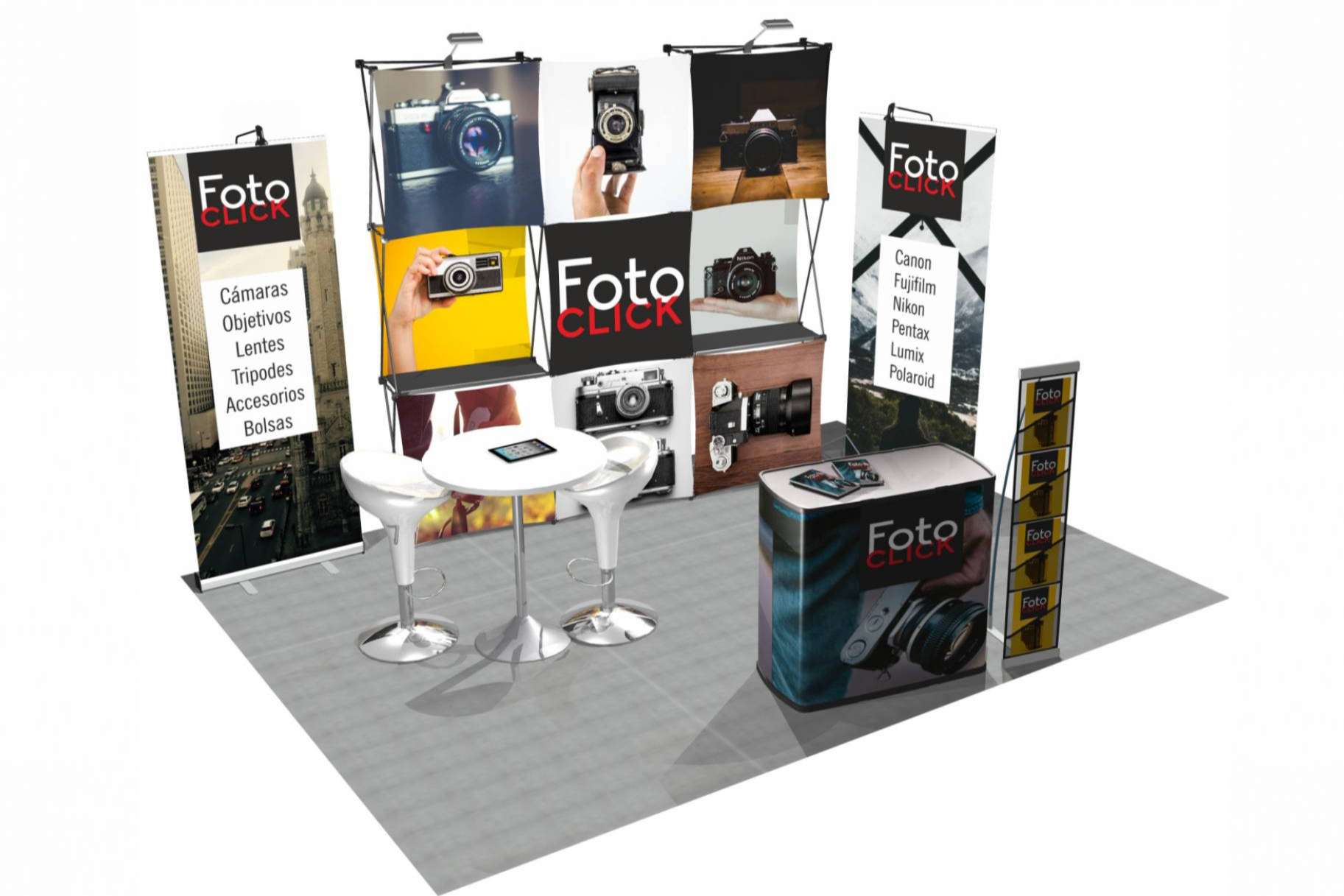 Stands sostenibles para ferias y eventos