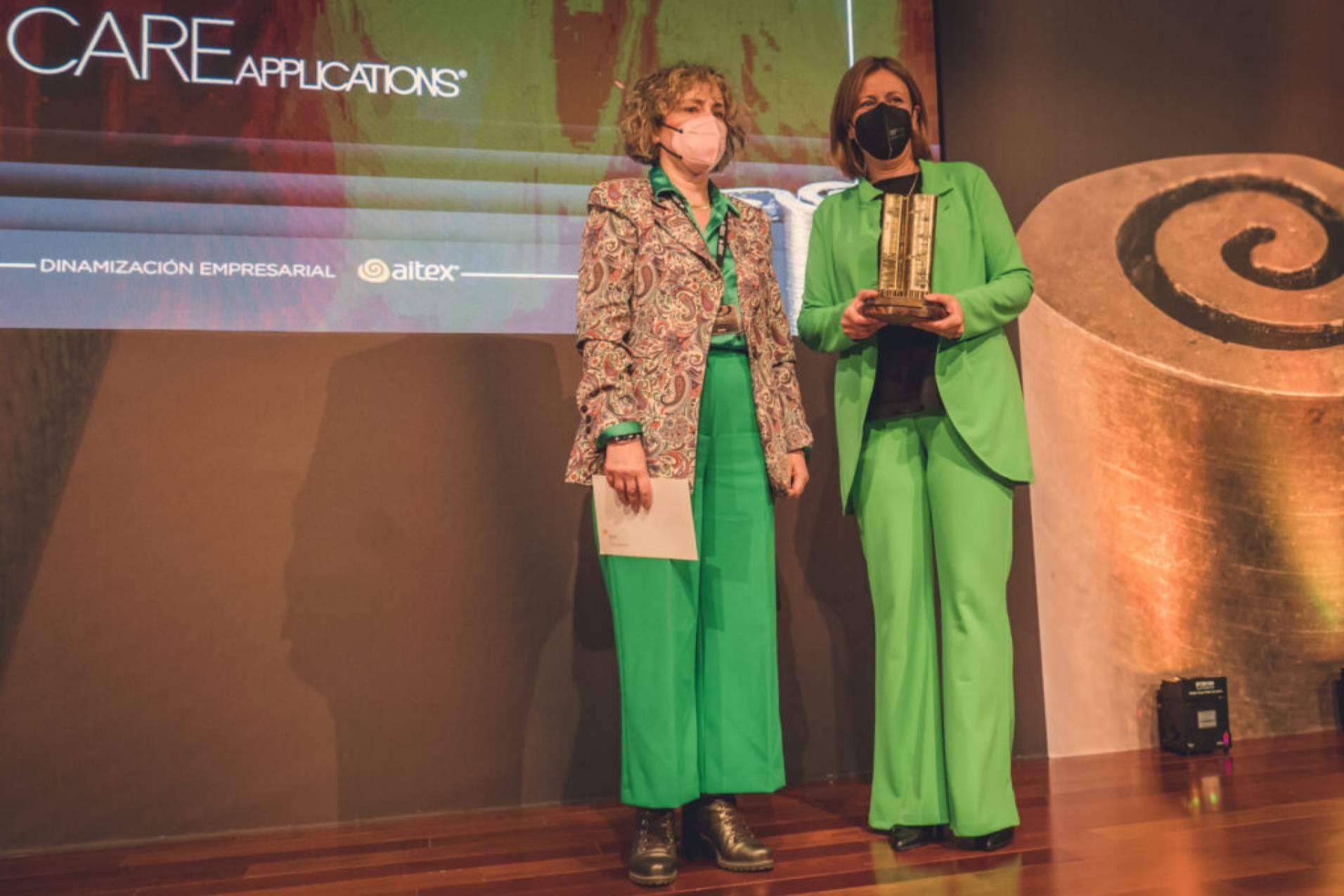 El Premio AITEX a la Sostenibilidad en la cuarta edición de los Premios Empresariales AITEX es para Care Applications