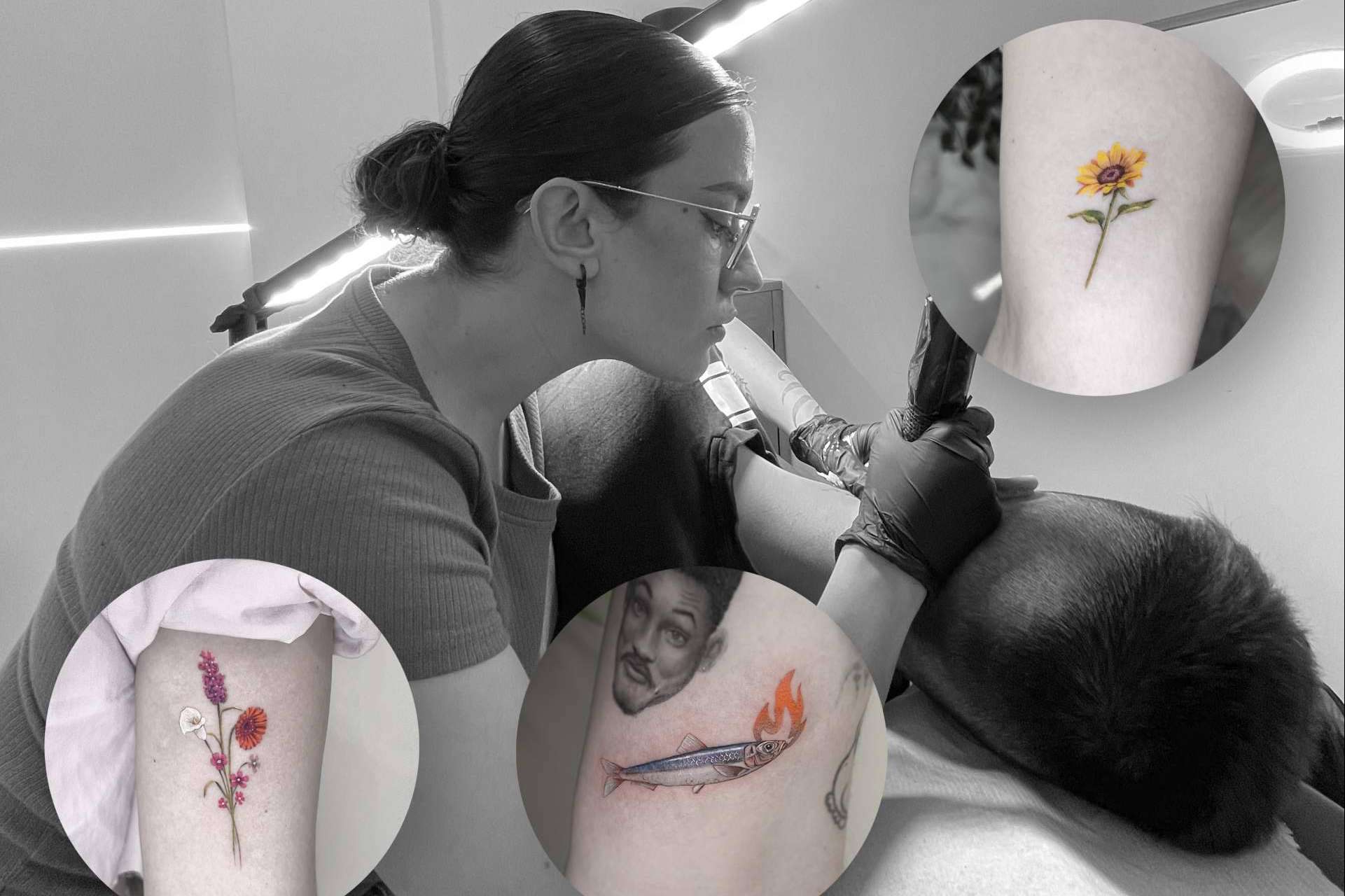 La especialidad de Losie Tattoo es el microrrealismo a color