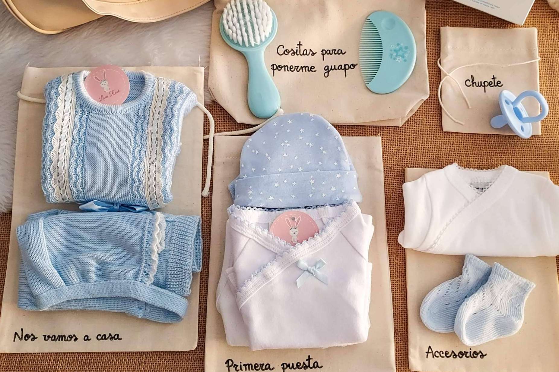 La preparación del bolso del hospital para el bebé
