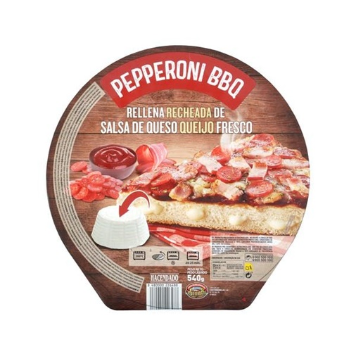 Mercadona pizza americana peperonni