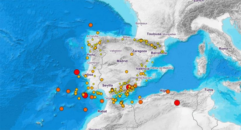Zonas de España que afectaría un tsunami