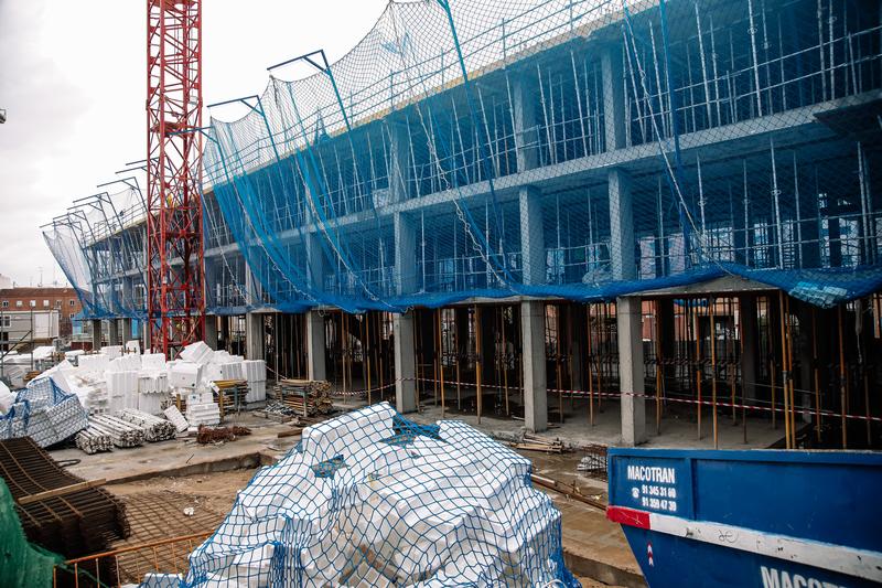 Las obras de construcción crecen un 5,6% en el primer semestre