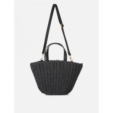 Bolso bombonera de paja de Primark