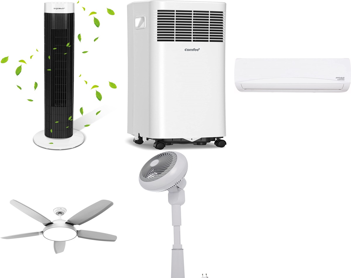 Ventiladores y aires acondicionados ‘low cost’ de Amazon para no sudar la gota gorda