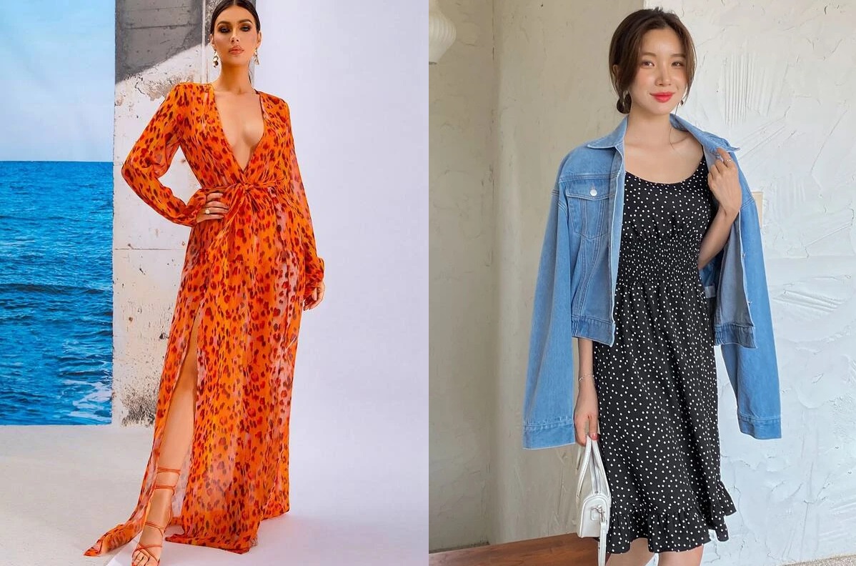 Vestidos de Zara clonados por Shein a precio de risa