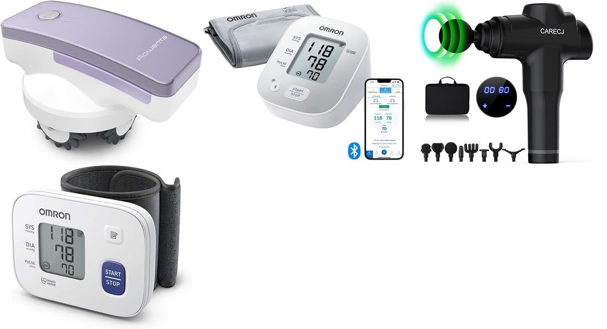 Tensiómetros, pulsioxímetro y más: 10 básicos de salud con descuento en Amazon que no deberían faltar en tu hogar