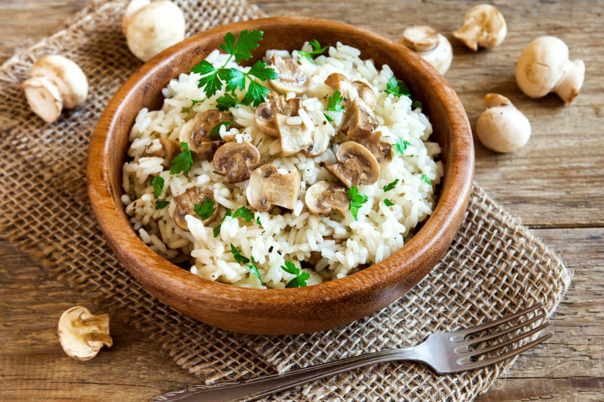 Exquisita delicia: descubre el sabor único del arroz con champiñones, en simples pasos serás el ‘rey’