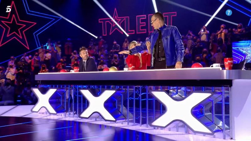 dani martinez edurne y risto mejide en got talent Merca2.es