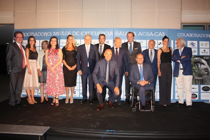 Los ganadores de la Excelencia Galega en la Cena de Gala de Empresarios Gallegos